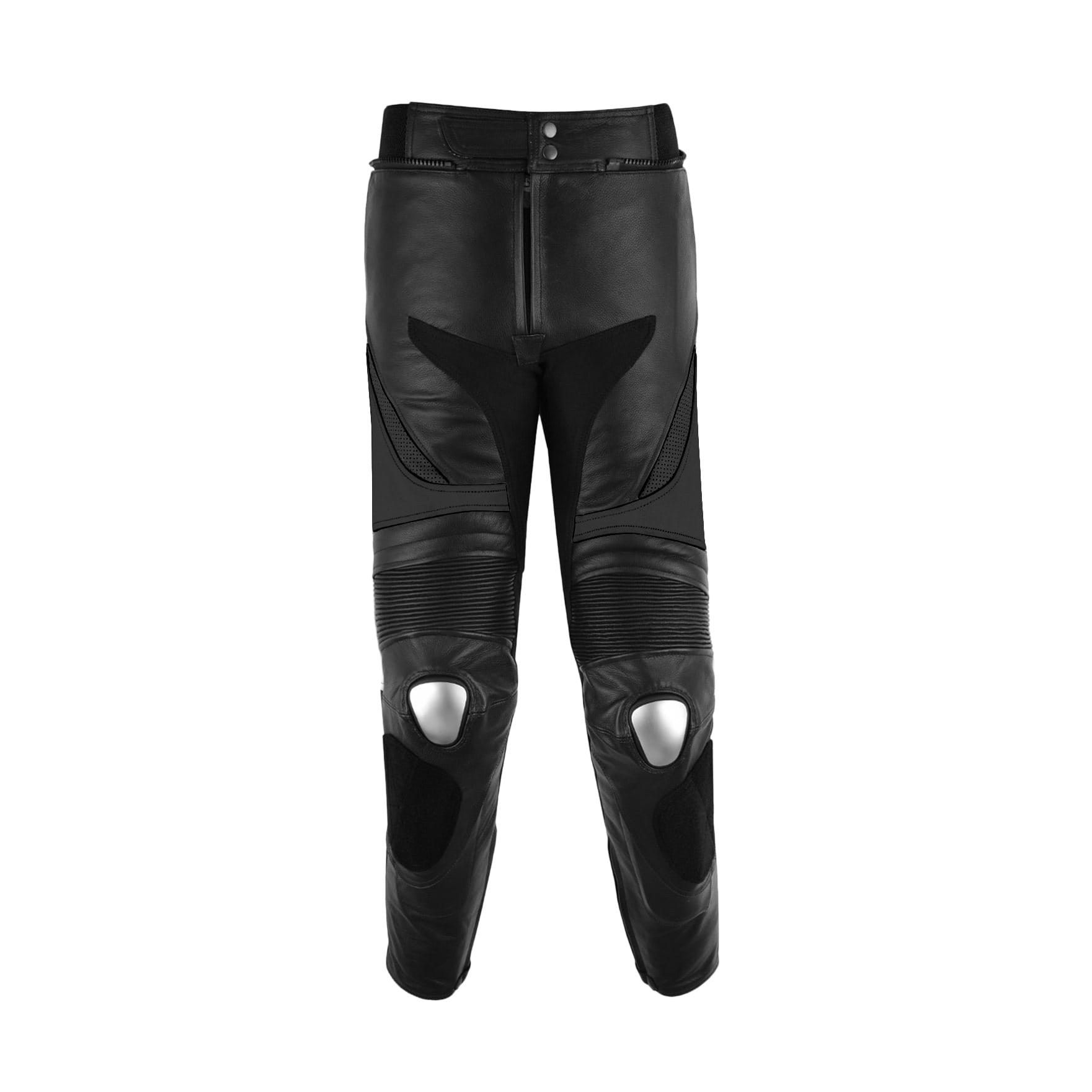 PANTALÓN CUERO NEGRO