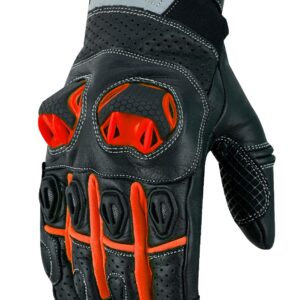 GUANTES VERANO CORTOS ROJO