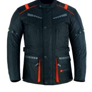 CHAQUETA CORDURA 3/4 ROJO